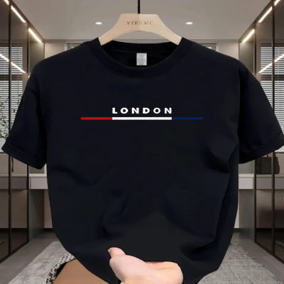 Premium Drop Shoulder Black Colour LONDON