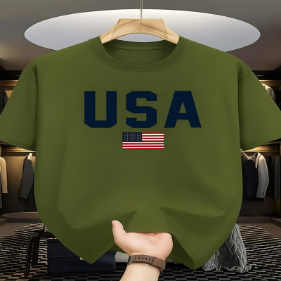 Premium Drop Shoulder Olive Colour USA