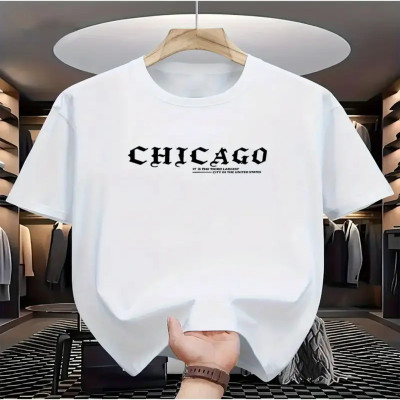 Premium Drop Shoulder White Colour Chicago